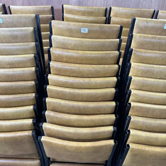 Set of 20 stackable chairs