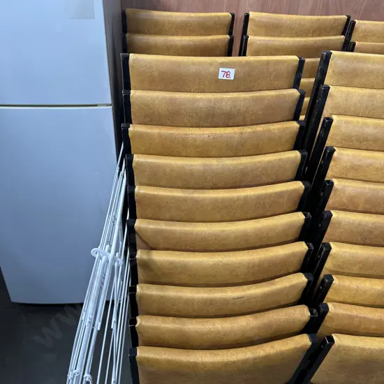 Set of 20 stackable chairs