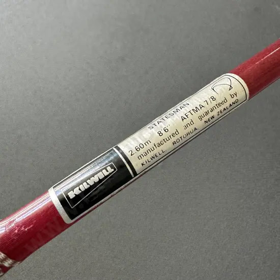 Kilwell 8'6'' Statesman  2pc fly rod 7/8 - good condition