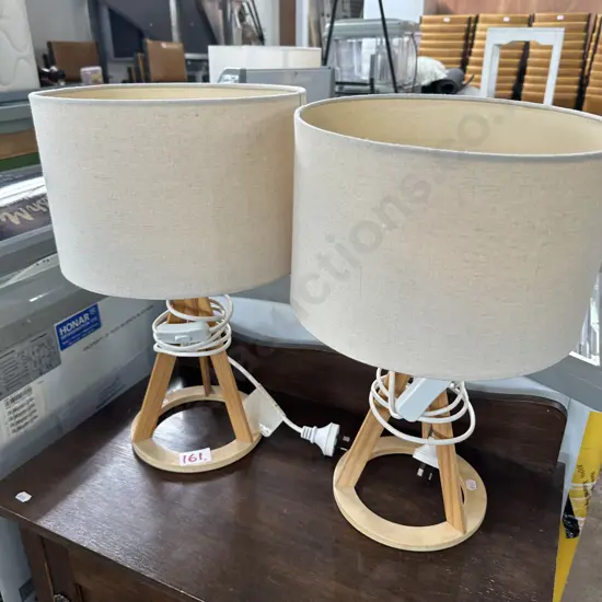 Pair of lamps