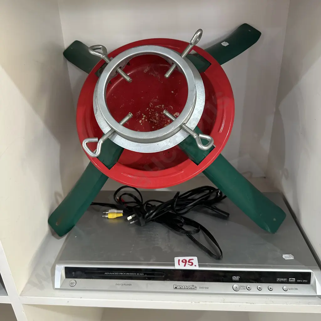 dvd/cd plus xmas tree stand Image 1++