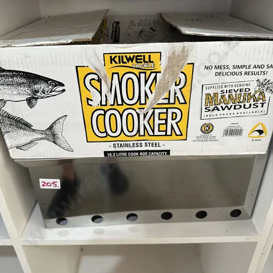 16.3L stainless kilwell smoker