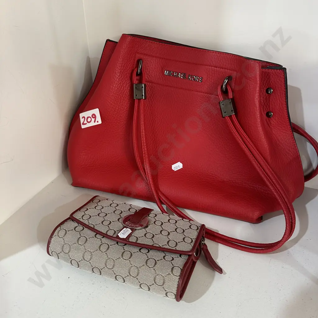 Michael Kors handbag and oroton purse Image 1++