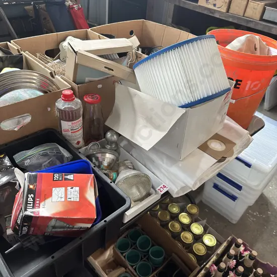 filter, vac bags etc