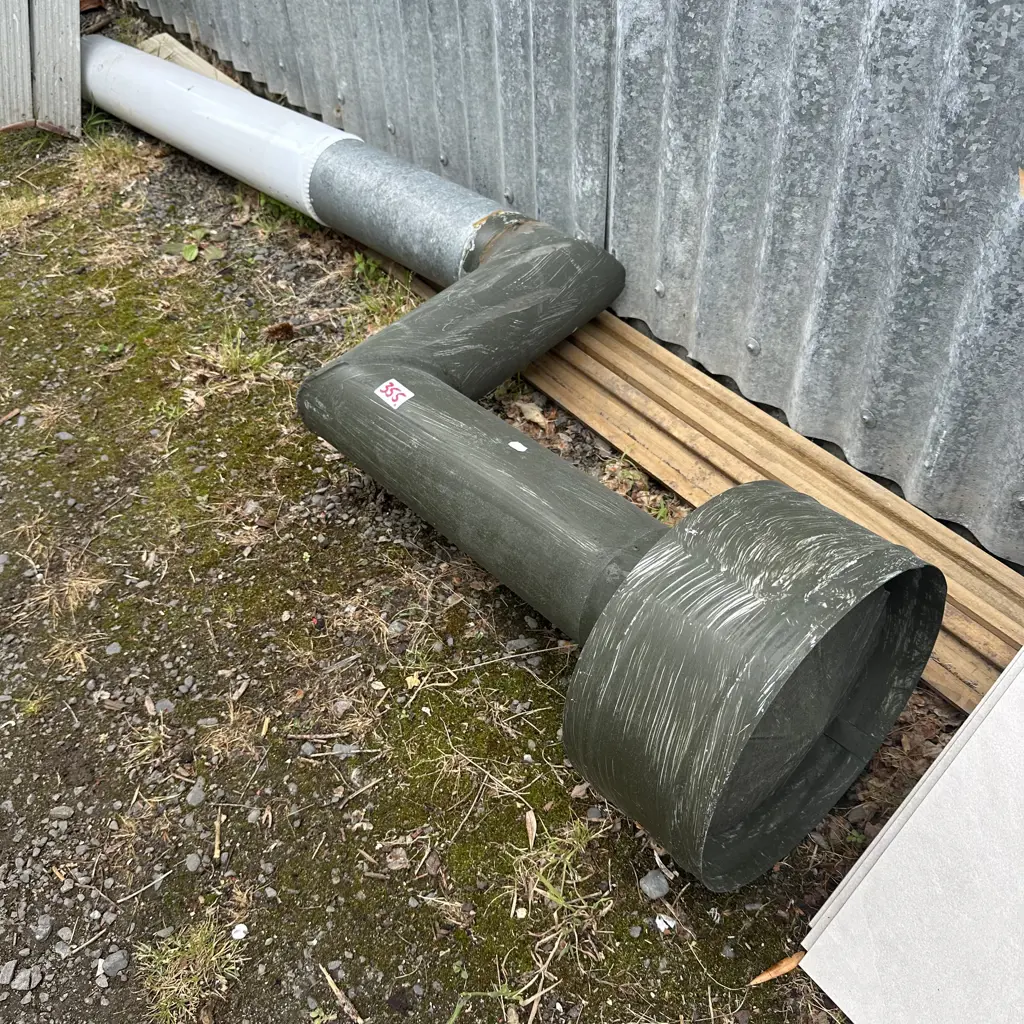 125mm offset flu and cowling Image 1++