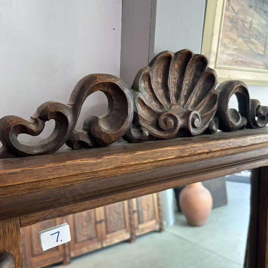 Hand carved mirror by Tony Greaves woodcarver & sculptor 1600 x 725 Image 1++