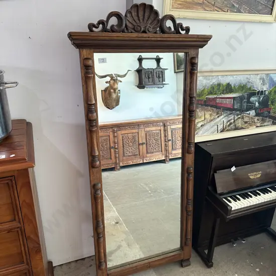 Hand carved mirror by Tony Greaves woodcarver & sculptor 1600 x 725