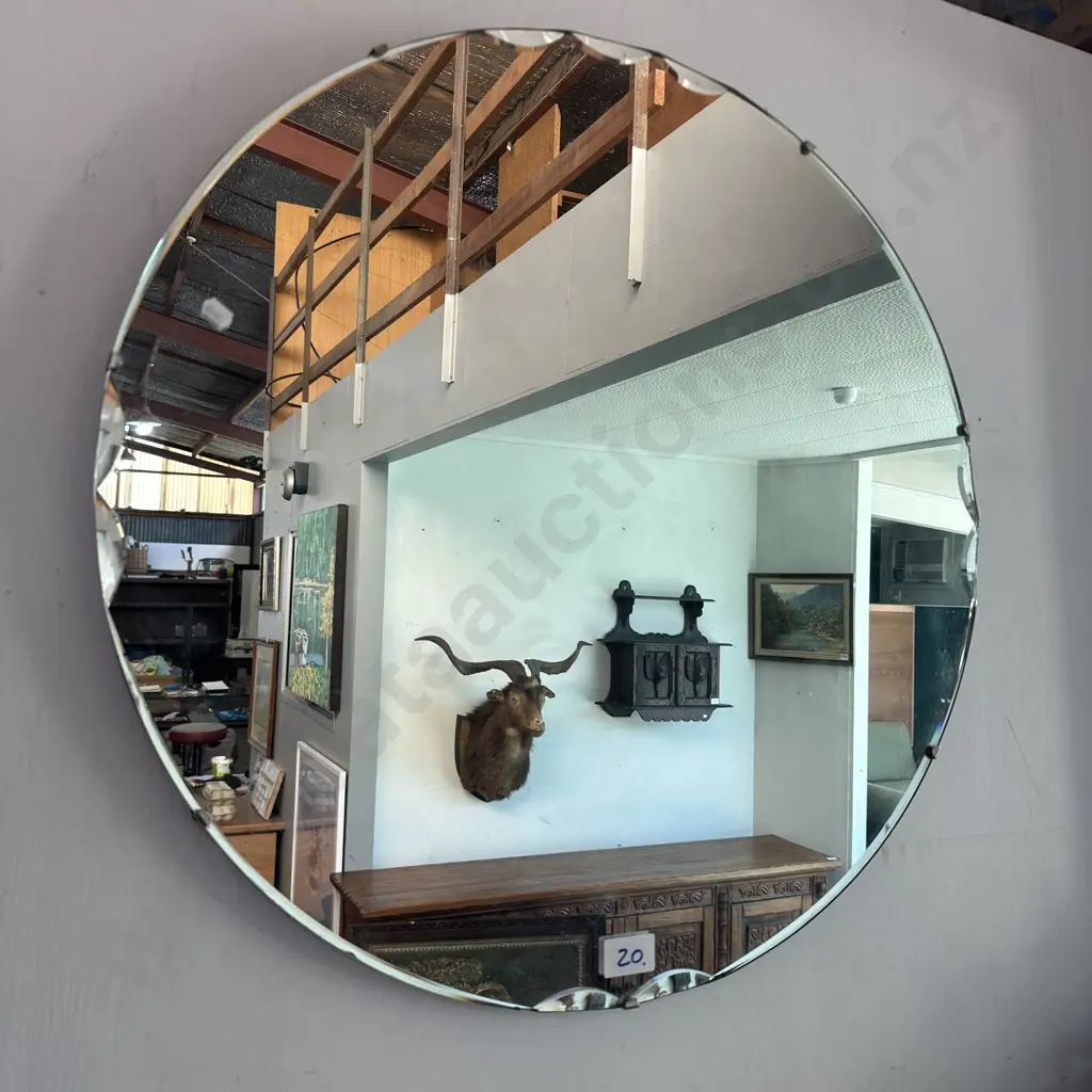 Art deco mirror 66cm Image 1++