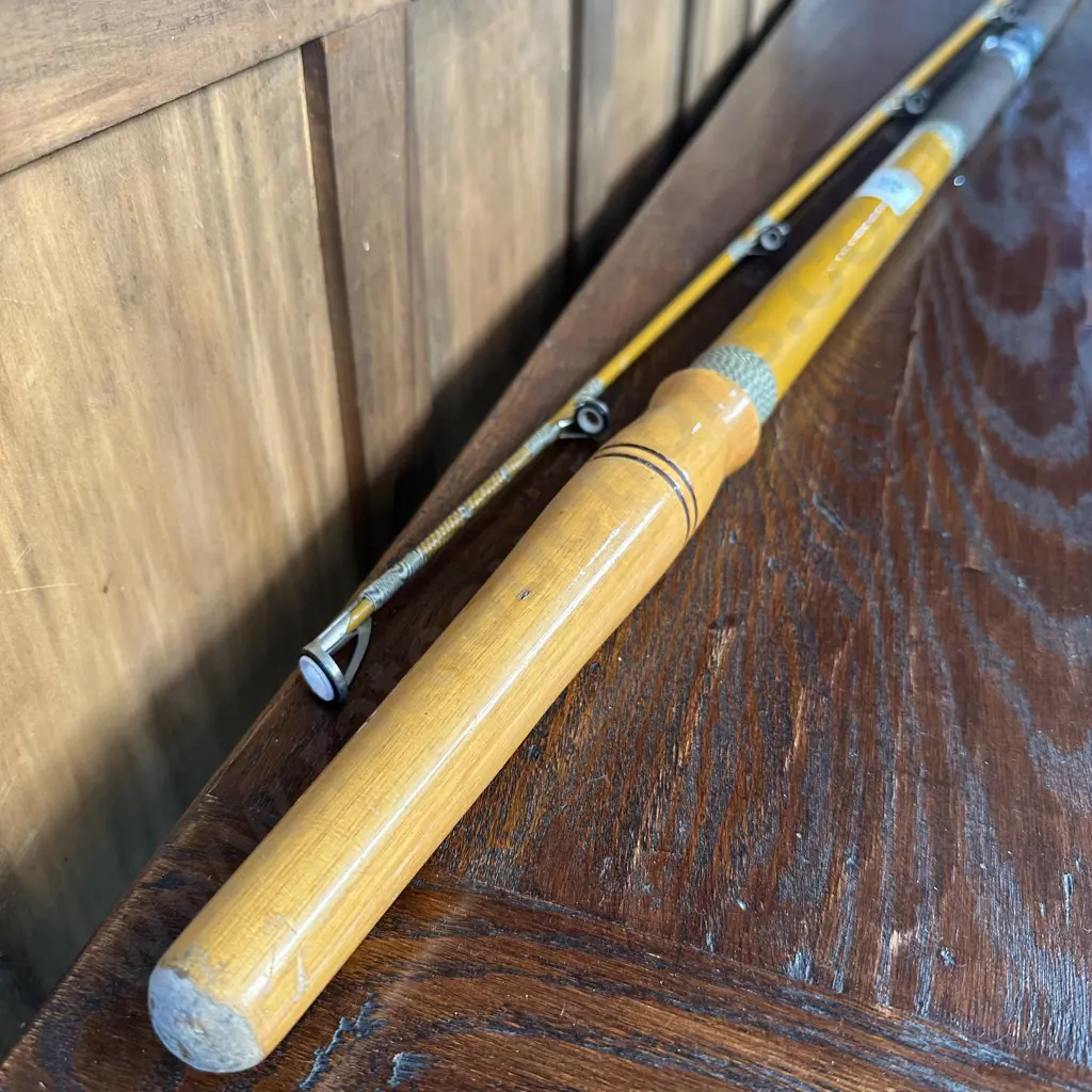 Vintage Surfcaster- Pastime Powerods by Len Butterworth-excellent bach art Image 1++