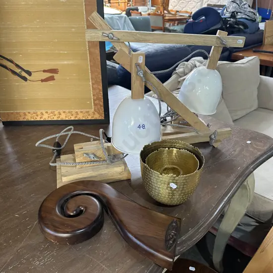 Planters, Koru and Pr lamps