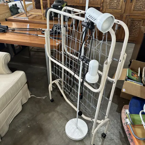 lamp and rollaway base