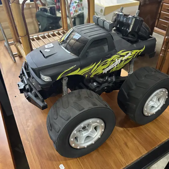 monster truck and remote