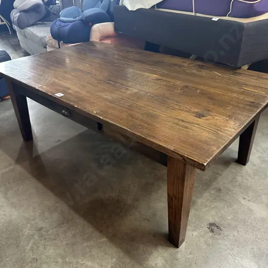 Oak coffee table ex Hutchinsons