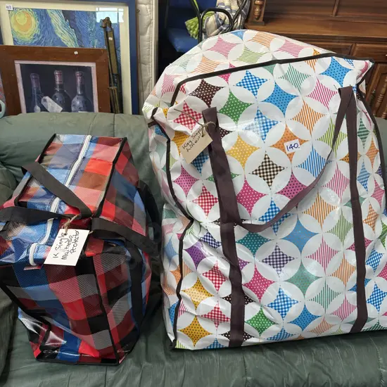 King single bedding and protector