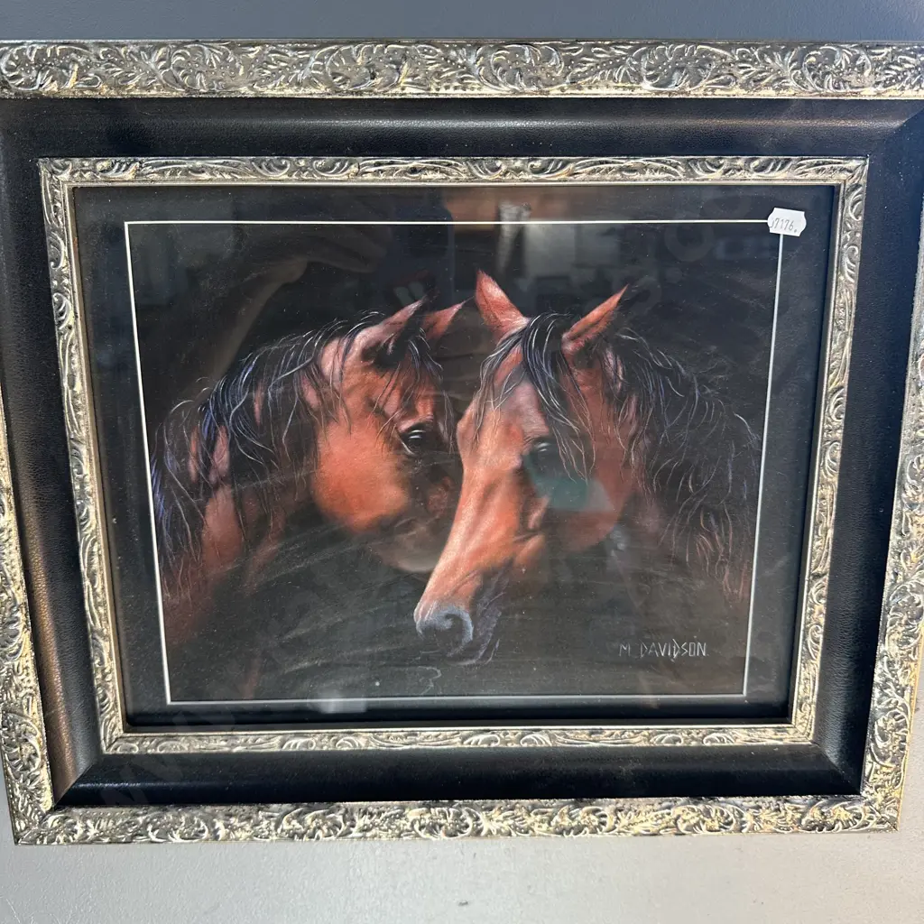 2 x horse paintings Image 1++