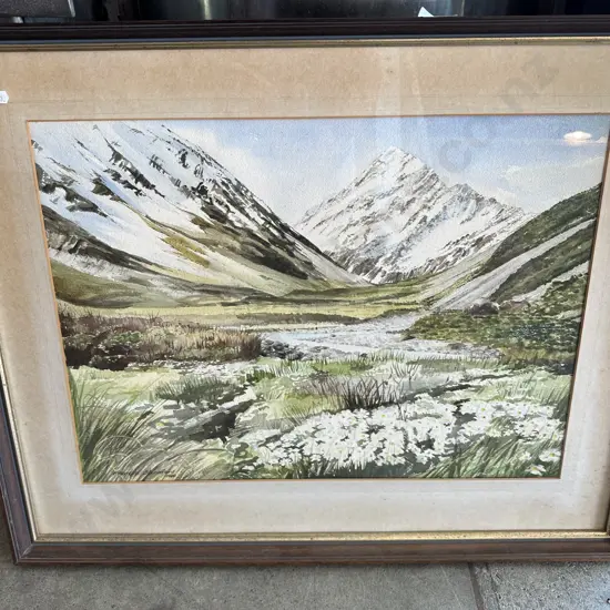 water colour by Francis Blandford 1980