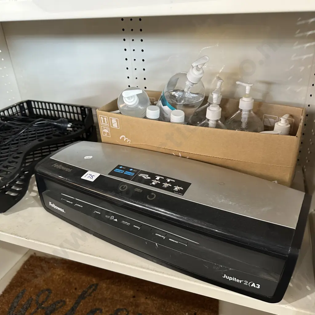 sealer machine and hand sanitizer etc Image 1++