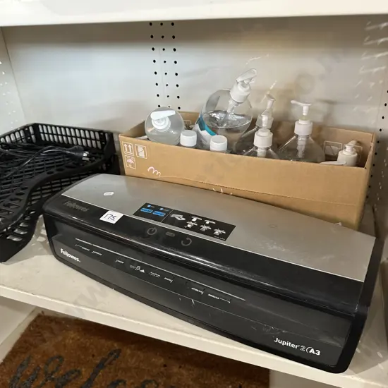 sealer machine and hand sanitizer etc