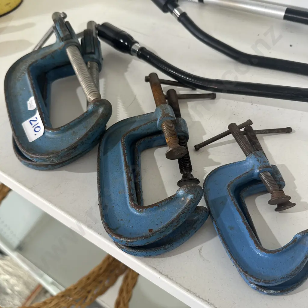 3 Pr of clamps Image 1++