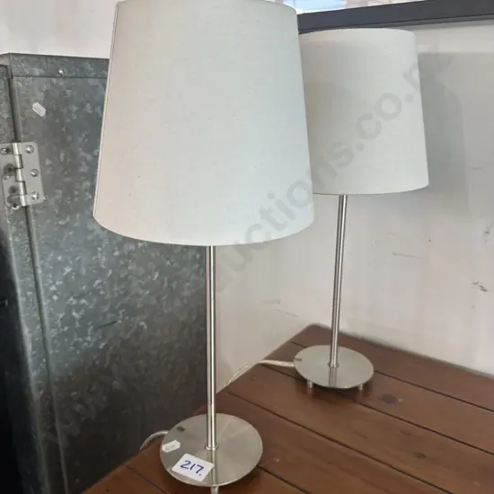 Pr of Mark Slojd lamps