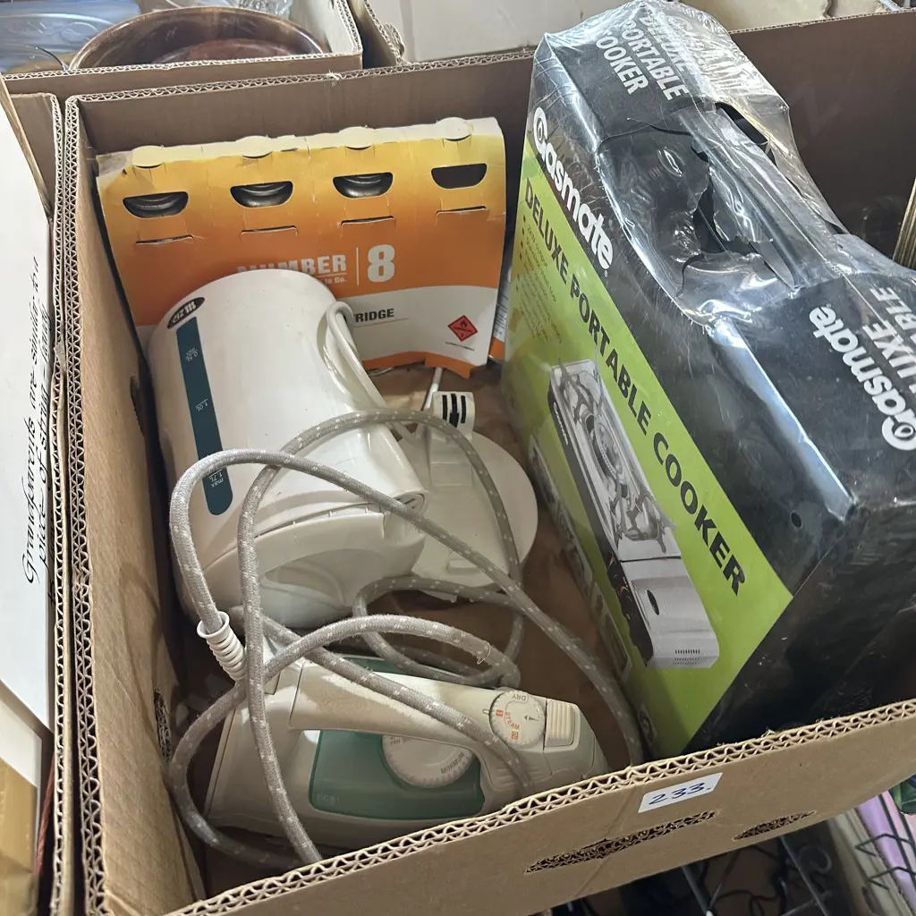 New portable cooker and cartridges etc. Image 1++