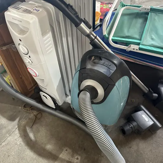 Oil heater and Vacuum cleaner.