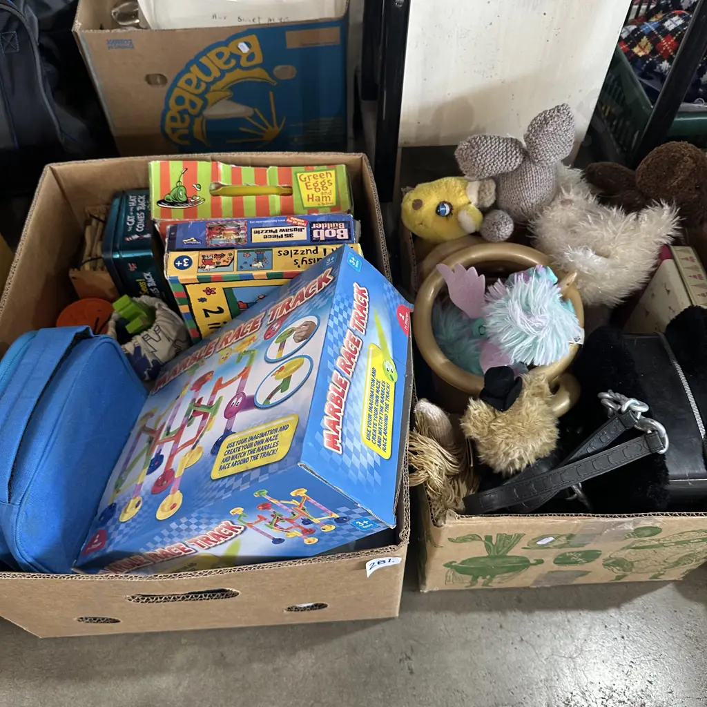 Two boxes of Vintage toys Image 1++