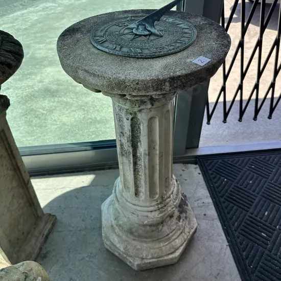 concrete sundial 900mm