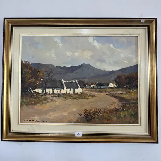 Oil Painting 600x450 by South African artist Don Madge (1920-1997)