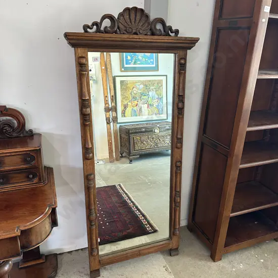 hand carved mirror by Tony Greaves 1620 x 720