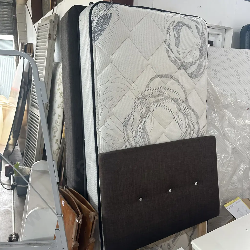 long single bed with headboard Image 1++