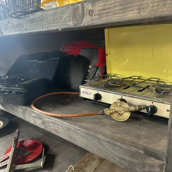 weber plate, gas cooker and portable cooker