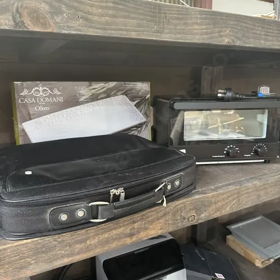 top cook, case and platter