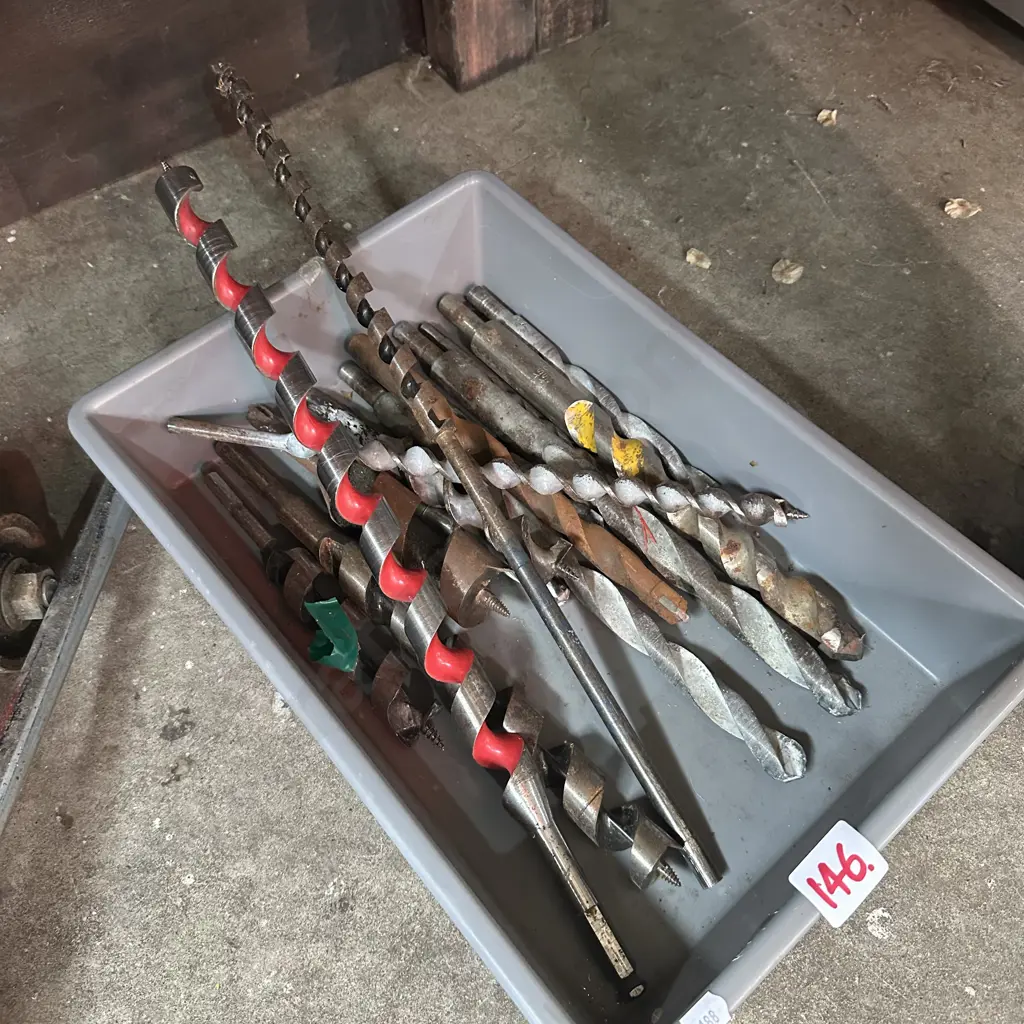 large drill bits, augers Image 1++
