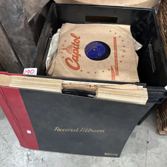 Bin of records