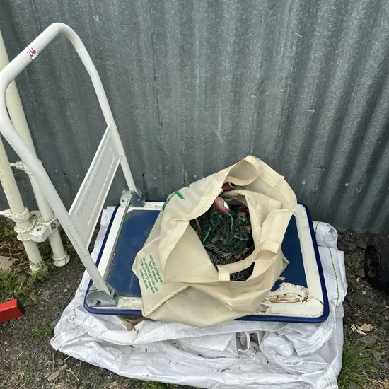 Hinaki, trolly and fadge