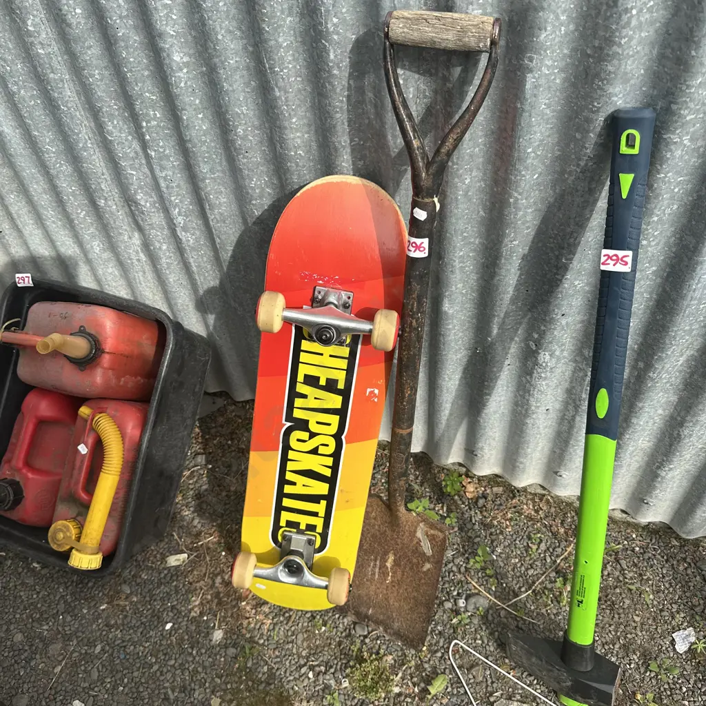 skateboard and spade Image 1++
