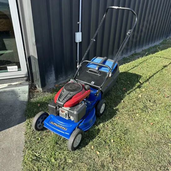 Mower, works.