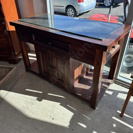 Granite top kitchen block