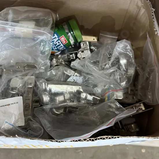 Joinery hardware and paints