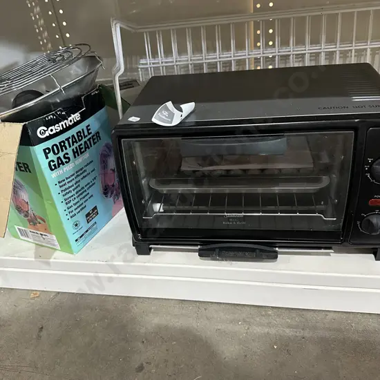 Top cook and portable gas heater