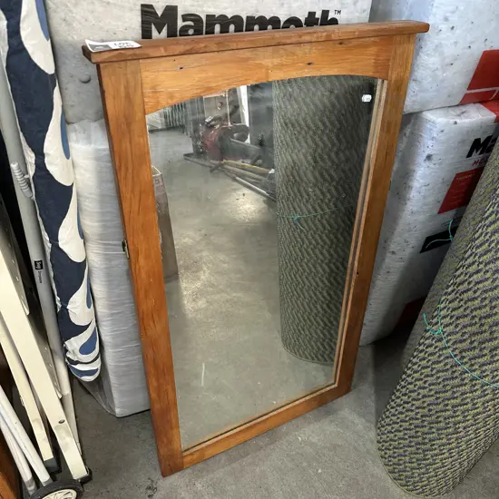 Framed mirror- borer treated
