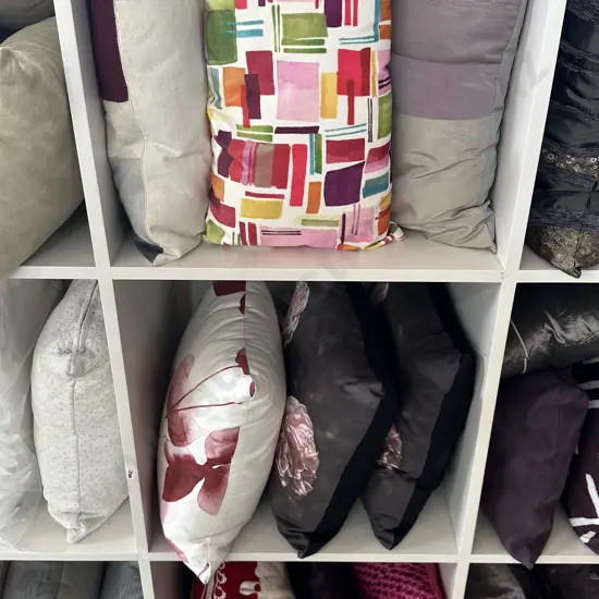 Middle cubes x 3 lots cushions