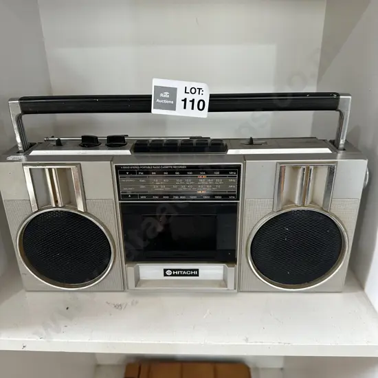 Vintage Hitachi tape deck