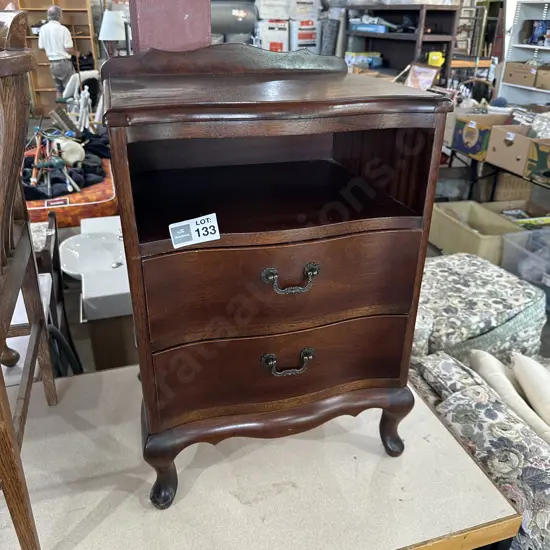 Heater and bedside drawers