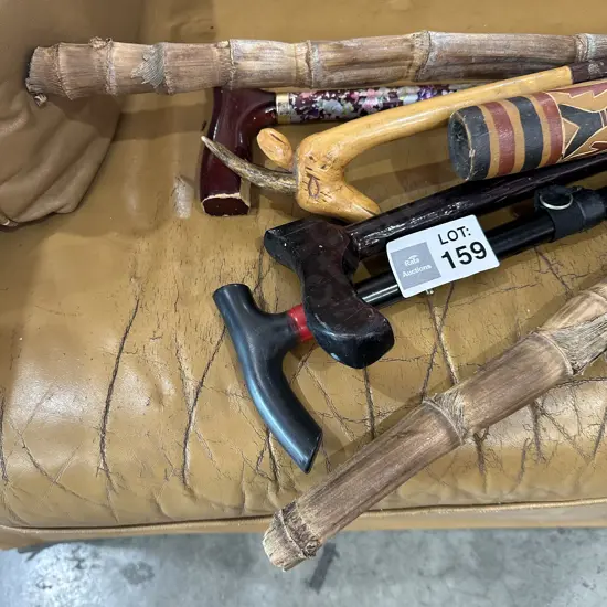 Walking sticks and didgeridoo