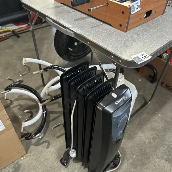 bike racks, camp table, heater etc
