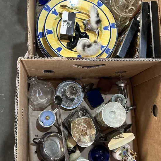 2 box lots collectables