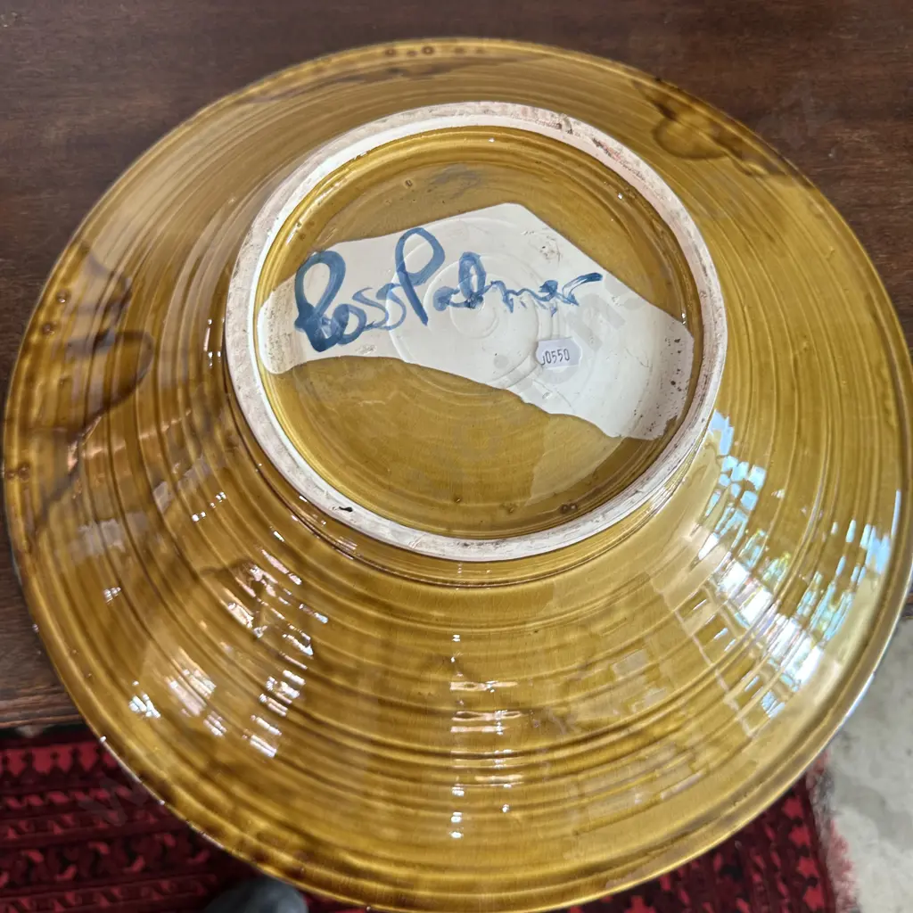 Ross Palmer pottery bowl 44cm Image 1++