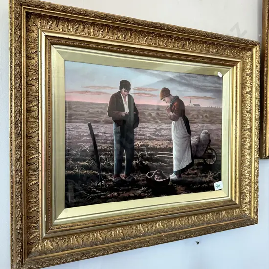 early framed picture